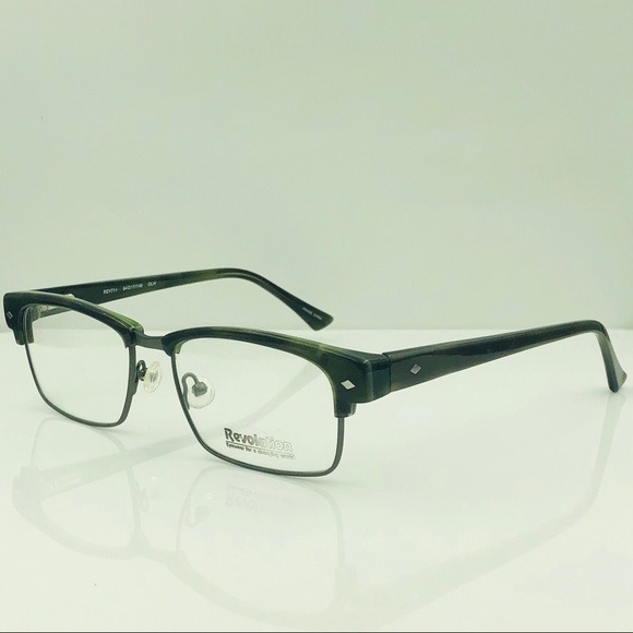Revolution Eyewear REV711 Green Glasses Frames - Picture 3 of 6